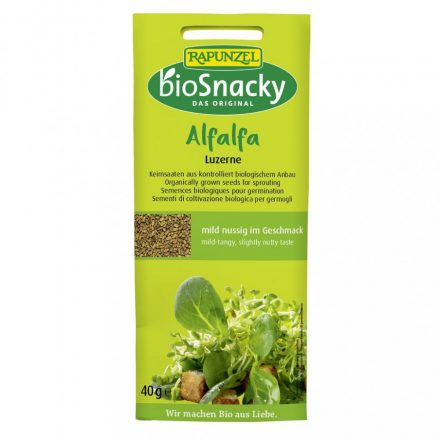 [4006040169512] Alfalfa Semillas Para Germinar 40 Grs. (Rapunzel)