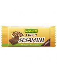 [4006040293811] Barritas Sesamo Choco 27 Grs. Sesamini (Rapunzel)