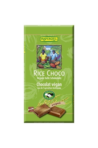 [4006040422013] Chocolate Leche De Arroz Vegano 100 Grs.(Rapunzel)