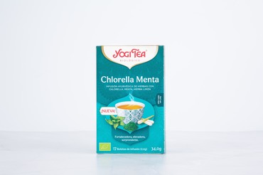 [4012824404885] Yogi Tea Chlorella Menta 17 Filtros