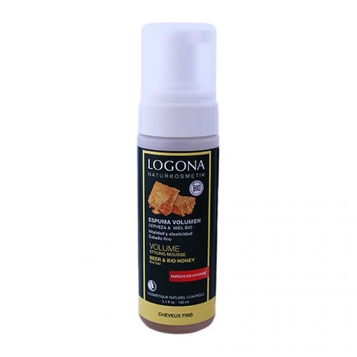 [4017645039391] Espuma Volumen Cerveza Y Miel Bio 150Ml (Logona)