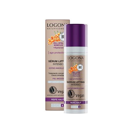 [4017645042506] Serum Lifting Espino Amarillo Efecto Inmedi. Age Protection 30Ml (Logona)*Cod. Nuevo*