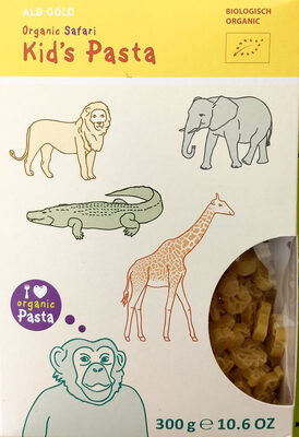[4018722302582] Pasta Kids Animales Safari Bio 300 Grs. (Alb Gold)