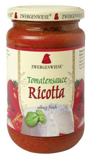 [4019736004158] Salsa De Tomate Ricota 350G (Zwergenwiese)