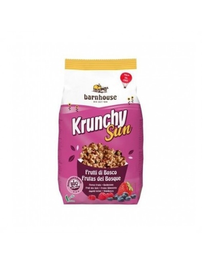 [4021234131625] Krunchy Sun Frutos Del Bosque 375Gr (Barnhouse)