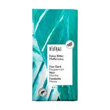 [4044889001051] Chocolate Negro Relleno Con Menta 100 Grs. (Vivani)