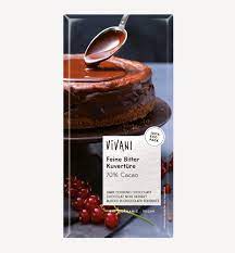 [4044889002225] Chocolate Negro 70% Para Fundir 200 Grs. (Vivani)