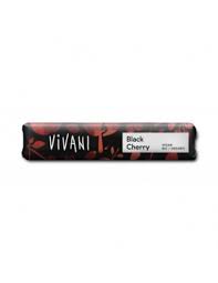 [4044889002522] Barritas Chocolate Negro Y Cerezas 35Gr (Vivani)