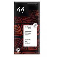 [4044889002904] Tableta De Chocolate Negro Panama 99% 80Gr. (Vivani)