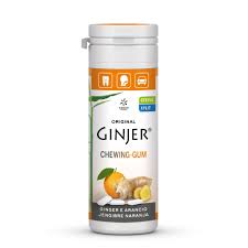[4250424140424] Chicle Con Xilitol Y Estevia Jengibre/Naranja 30G (Stevia)
