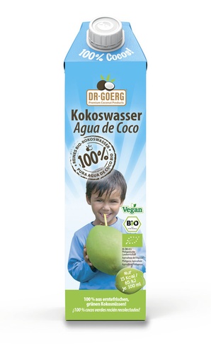 [4260213391630] Agua De Coco Bio 1 Ltr. (Dr. Goerg)
