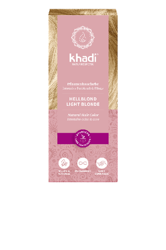 [4260378040039] Herbal Color Rubio Claro 100 Grs. (Khadi)