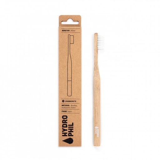 [4260397790410] Cepillo Dental Bambu Nylon Natural Adulto