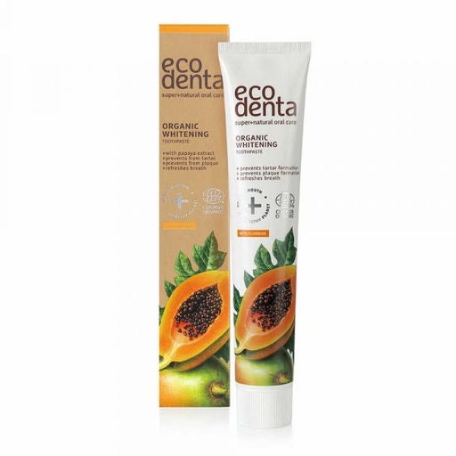 [4770001002162] Dentifrico Papaya Blanqueante 75 Ml. (Eco Denta)