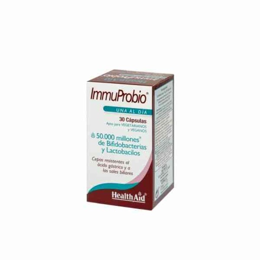 [5019781000906] Inmuprobio 50 Mil Millones De Probioticos 30 Cáps. (Health Aid)