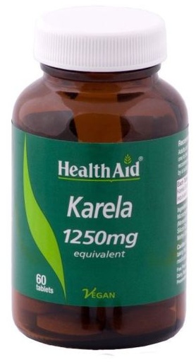 [5019781025466] Karela "Melon Amargo" 1250 Mg. 60 Tab. (Health Aid)
