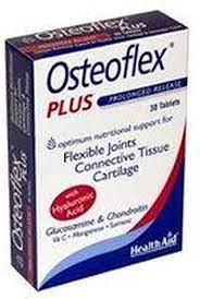 [5019781026012] Osteoflex Plus C/Acido Hialuronico 30 Tabs.(Health Aid)