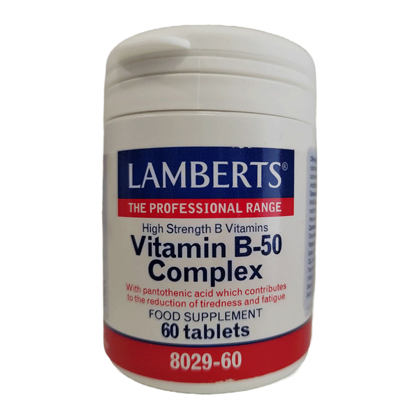 [5055148400217] Vitamina B 50 Complex 60 Comp. (Lamberts)