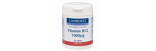 [5055148401900] Vitamina B12 1000 Mcg. 60 Comp. (Lamberts)