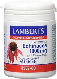 [5055148402464] Equinacea 1000 Mg. 60 Caps. (Lamberts)
