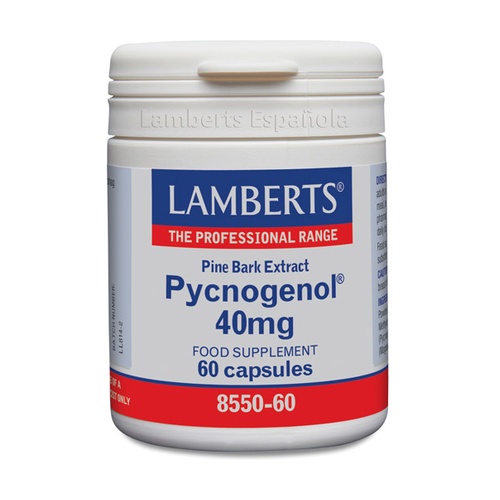 [5055148403041] Pycnogenol 40 Mg.(Extracto De Pino) 60 Caps. (Lamberts)