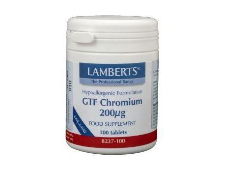 [5055148403102] Cromo Gtf 200 Ug. 100 Tab (Lamberts)