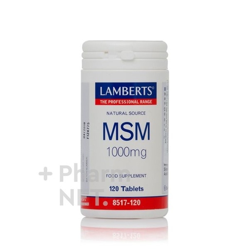 [5055148403171] MSM 120 Tab. 1000 Mg (Lamberts)