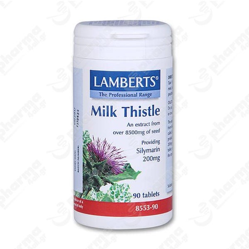 [5055148403508] Cardo Mariano 8500 mg 90 Tabletas (Lambert)