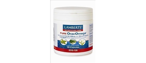 [5055148405472] Pure Orac Omega 120 Tab. (Lamberts)