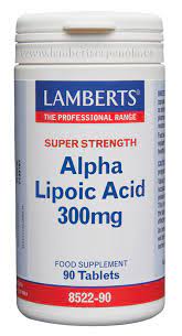 [5055148409845] Acido Alfa Lipoico 300Mg. 90 Tab. (Lamberts)