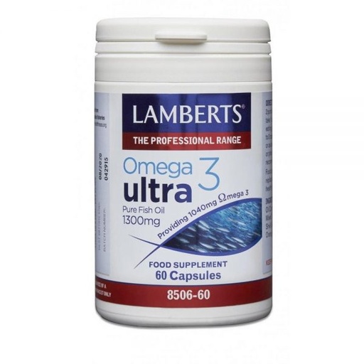 [5055148410674] Omega 3 Ultra 60 Caps. (Lamberts)