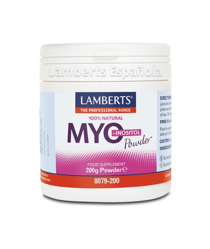 [5055148411251] Myo Inositol Polvo 200 Grs. (Lambert)