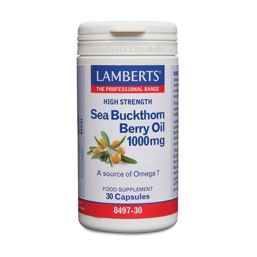 [5055148411442] Espino Amarillo *Sea Buckthorn Berry Oil* 30 Caps. (Lamberts)