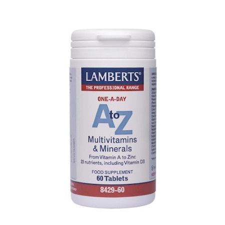 [5055148412135] A Z Multivitaminas Y Minerales 60 Tab. (Lamberts)