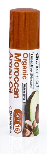 [5060176674905] Balsamo Labial Argan Aguacate Almendra Spf 15  ( Dr. Organic)