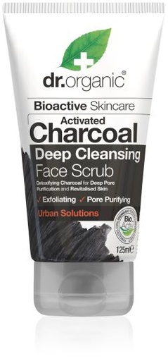 [5060391844176] Exfoliante Facial Carbon Activo 125 Ml. (Dr. Organic)