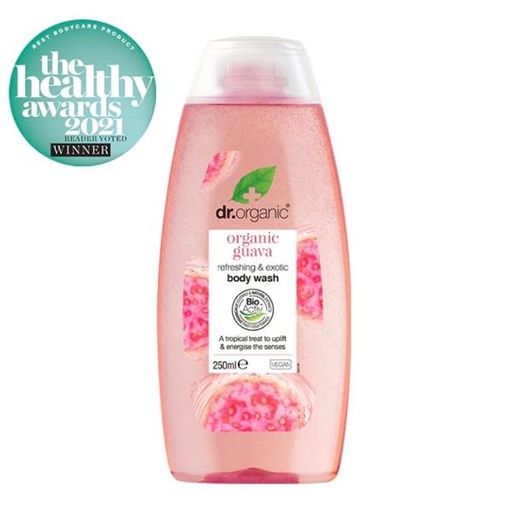 [5060391846767] Gel Ducha Guayaba 250 Ml. (Dr. Organic)