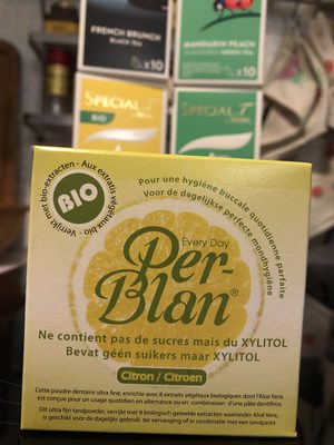 [5412533010411] Dentifrico en polvo Per-Blan Limón 30 Grs.
