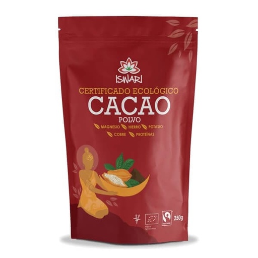 [5600872803720] Cacao En Polvo Bio 250 Grs. (Iswari)