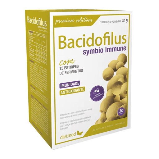 [5605481107733] Symbio Bacidofilus 30 Caps. (Dietmed Pres)
