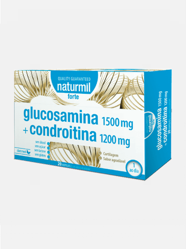 [5605481201240] Glucosamina  Condroitina Forte 20Ampollas (Naturmil)