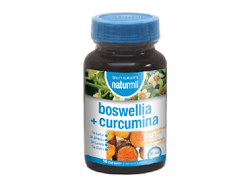 [5605481408281] Boswelia + Curcumina 90 Comp.(Naturmil)