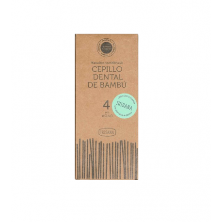 [7426772706163] Cepillo Dental Bambu Carbon Activo (Irisana)