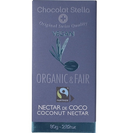 [7610202000109] Chocolate Con Nectar De Coco Vegan Bio 100 Grs. (Chocolat Stella)