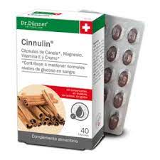 [7611278902953] Canela "Cinnulin" 40 Cáps. (Dr. Dünner)