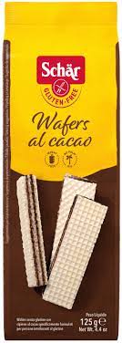 [8008698001882] Wafers Cacao 125Grs. (Schar)