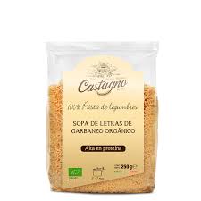 [8013885051861] Sopa De Letras 100% Garbanzo Eco 250 Grs. (Castagno)