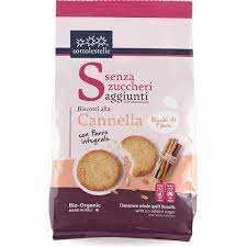 [8032454002165] Galletas Espelta Integ. Con Canela Bio 250 Grs. (Sottolestelle)