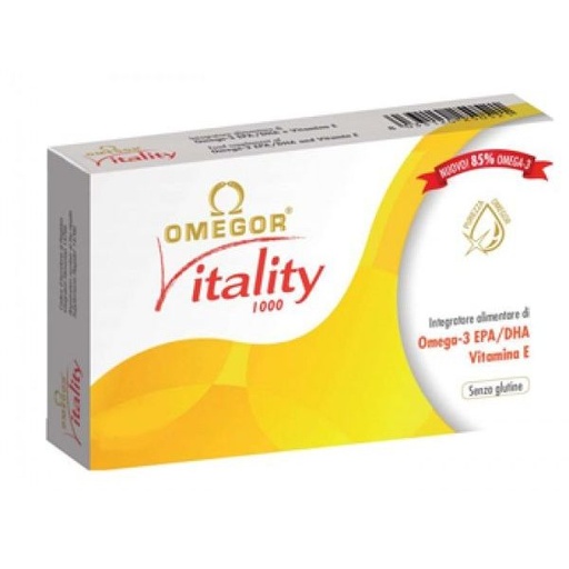 [8033120250521] Omegor Vitality 1000 Mg. 30 Perlas (Omegor)