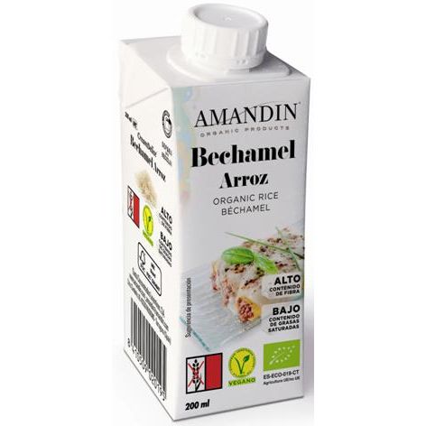 [8410509000616] Bechamel De Arroz Eco 200 Ml. (Amandin)